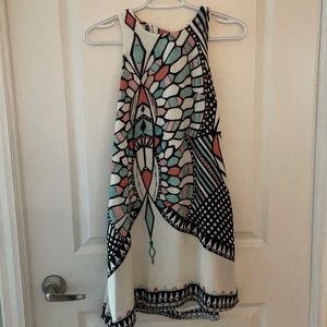 High Neck Mini Dress -Sz Small